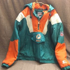 Retro STARTER pullover 🐬 MIAMI DOLPHINS